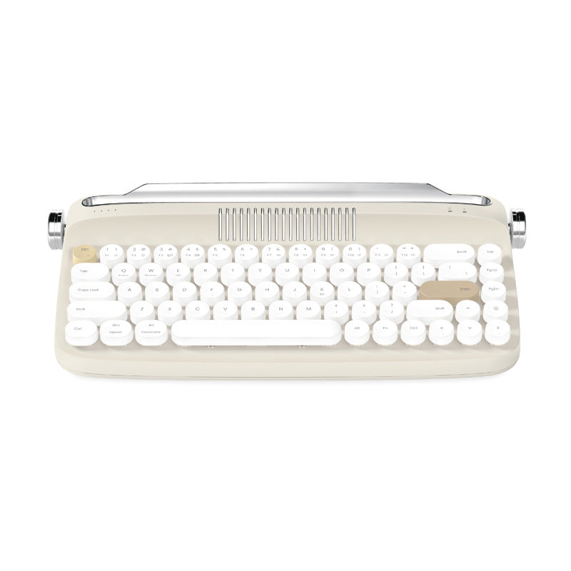 B307 Rechargeable Retro Bluetooth Wireless Keyboard